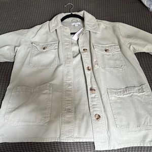TOPSHOP Sage Denim Jacket NWT